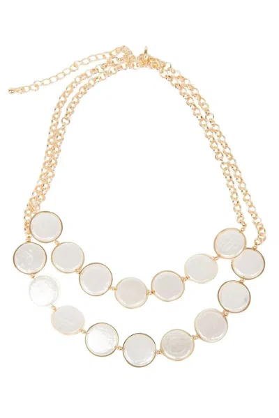 Saachi Women's Gold Pahiya Pearl Necklace