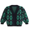 Saachi Women's Green Grandpa Heart Cardigan In Gray