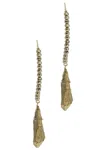 Saachi Women's Green Unique Threader Earring