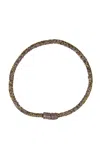 Saachi Women's Grey Austria Crystal Choker Necklace In Gray