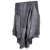 Saachi Women's Grey Sequin Oversized Scarf In Gray