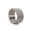 Saachi Women's Multi-strand Mesh Silver Bracelet In Silver