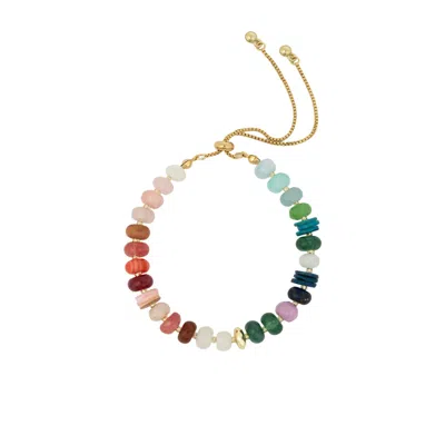 SAACHI WOMEN'S MULTICOLOR BEADED MULTI BRACELET