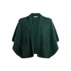 Saachi Women's Open Front Oversized Green Cardigan Sweater In Green