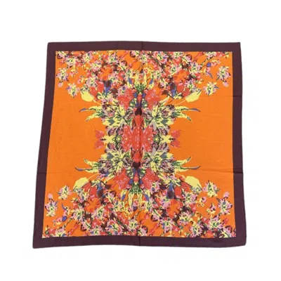 Saachi Women's Orange Lenni Oversized Bandana