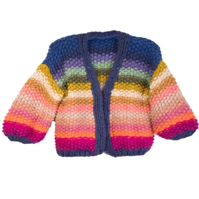 Saachi Cardigan In Bright Multi