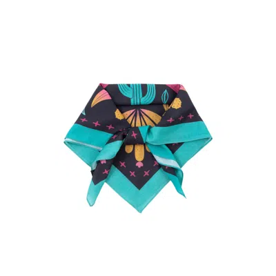 Saachi Women's Sahara Oversized Bandana In Blue