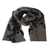 Saachi Reverse Garden Scarf In Black
