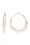 Saachi 7mm Rushing Water Earrings In Gold