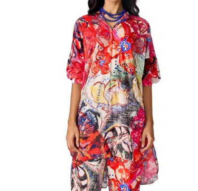 Saaksha & Kinni Akira Tunic Top In Multi