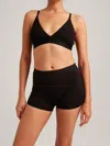 Saalt Leakproof Cotton Sleep Short - 2xl-volcanic Black