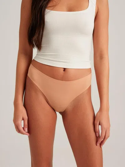 Saalt Leakproof Seamless Thong - M-smooth Terracotta