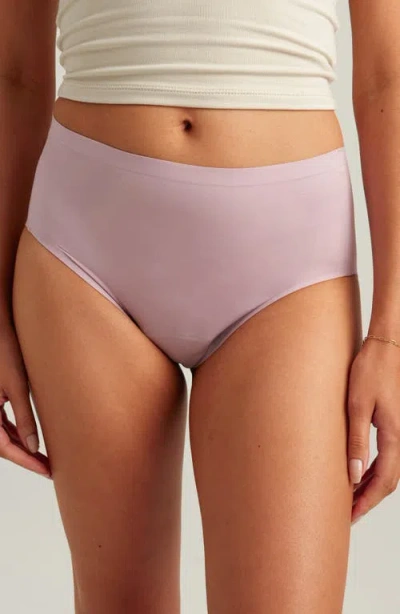 Saalt Period & Leakproof Regular Absorbency Seamless High Waist Briefs In White