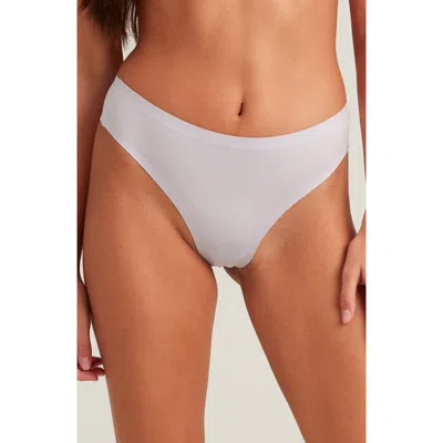 Saalt Period & Leakproof Seamless Light Absorbency Thong In White