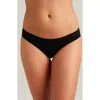 Saalt Seamless Bikini In Black