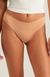 Saalt Seamless Thong In Neutral