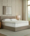 Saatva Graphite Memory Foam Luxury Mattress Topper In Brown