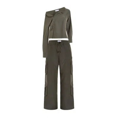 Sâb Studio Women's Green The Dream Cargo Pant - Olive