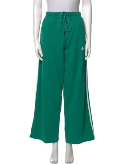 Pre-owned Sabah Wide Leg Pants In Green