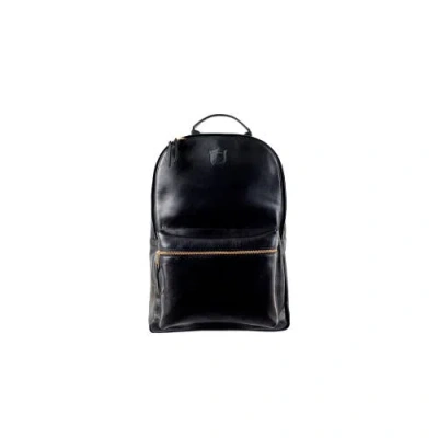 Sabandija Duke Leather Backpack In Black