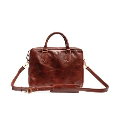 Sabandija Manager Briefcase In Brown