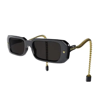 Sabatino Women's Downlow Frames Black Acetate - Gold Gem