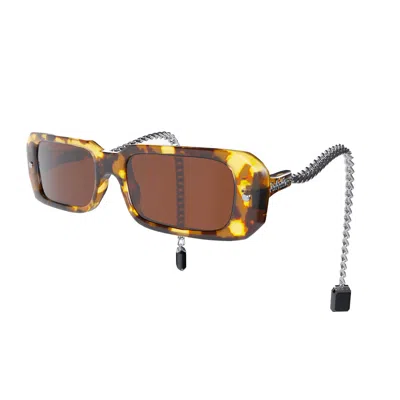 Sabatino Women's Downlow Frames Leopard Acetate - Silver Onyx In Multi