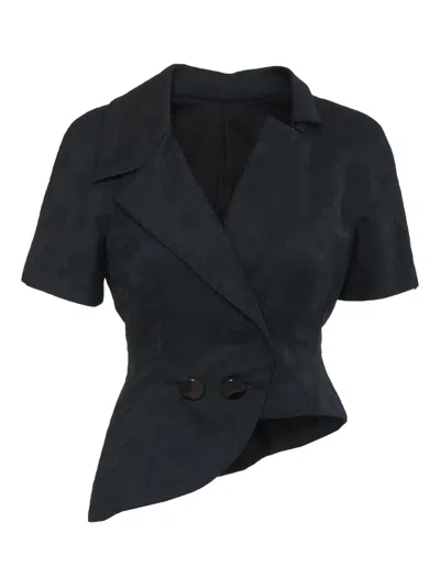 Pre-owned Sabbadini  Asymmetric Cotton Jacket