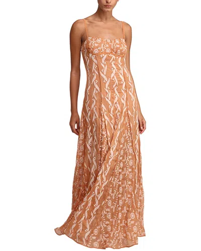 Sabina Musayev Ailani Dress In Orange