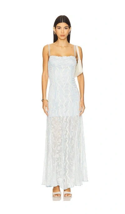 Sabina Musayev Ailani Dress In Blue