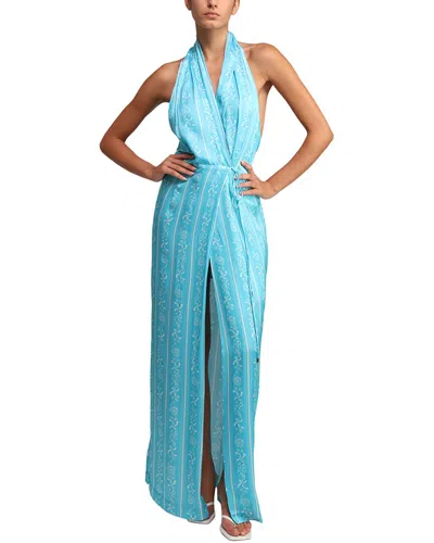 Sabina Musayev Alesia Dress In Blue
