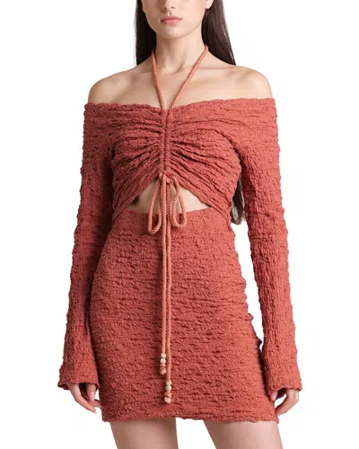Sabina Musayev Anastasia Dress In Brown