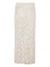 Sabina Musayev Lace Midi Anaya Skirt