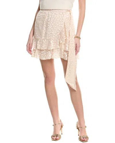 Sabina Musayev Campari Mini Skirt In Neutral