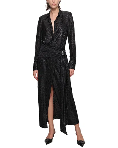 Sabina Musayev Carley Midi Dress In Black