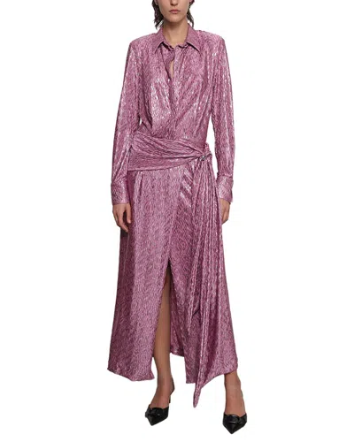 Sabina Musayev Carley Midi Dress In Purple