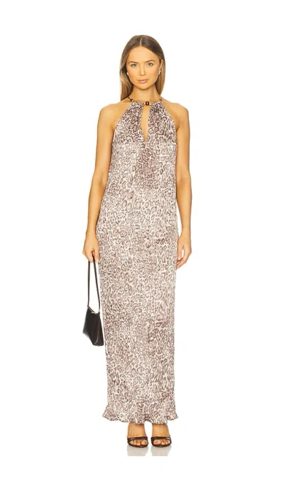 Sabina Musayev Carol Dress In Brown