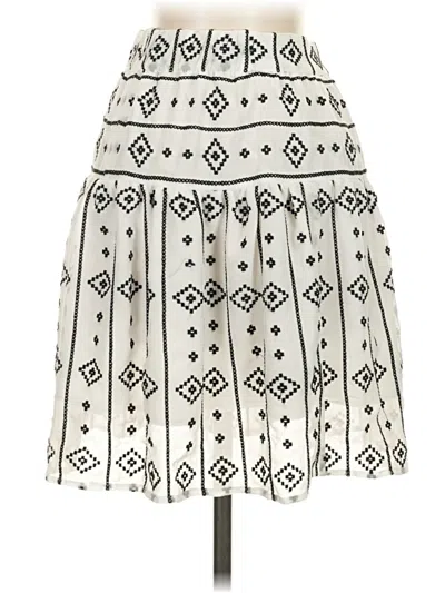 Pre-owned Sabina Musayev Casual Skirt In Ivory