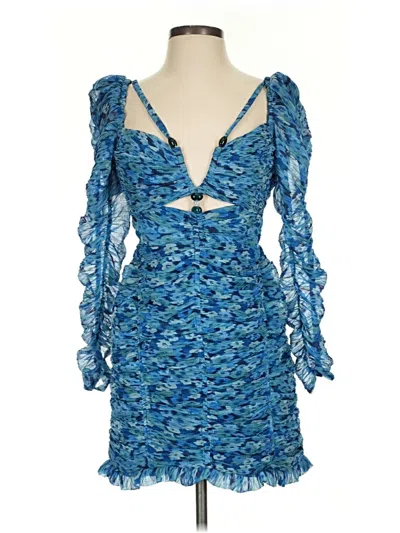 Sabina Musayev Cocktail Dress In Blue