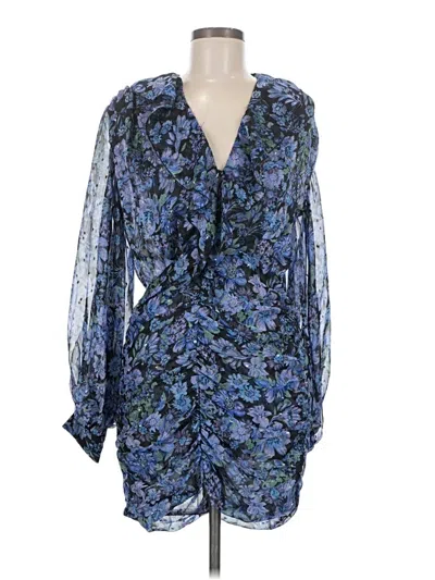 Pre-owned Sabina Musayev Cocktail Dress In Blue