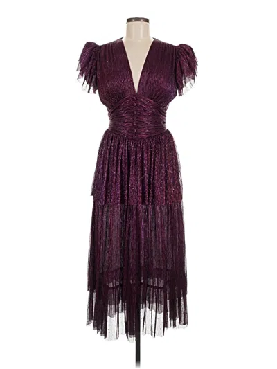 Pre-owned Sabina Musayev Cocktail Dress In Purple