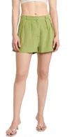 Sabina Musayev Connor Shorts Palm Green In Palm Green