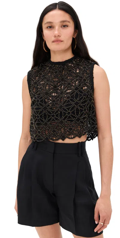 Sabina Musayev Debby Top Black