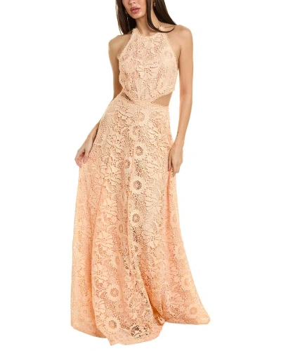 Sabina Musayev Doro Maxi Dress In Orange