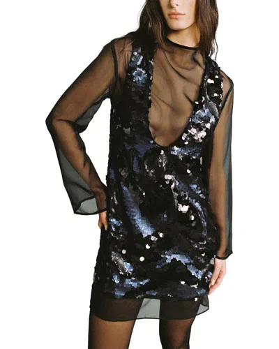 Sabina Musayev Ecliptica Mini Dress In Multi