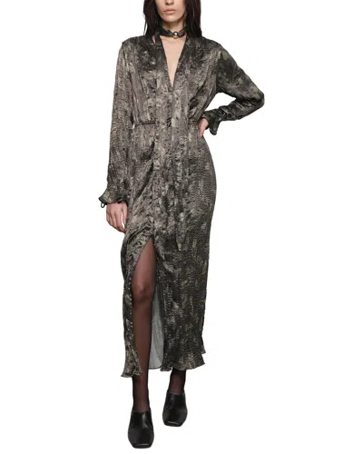 Sabina Musayev Floris Midi Dress In Multi
