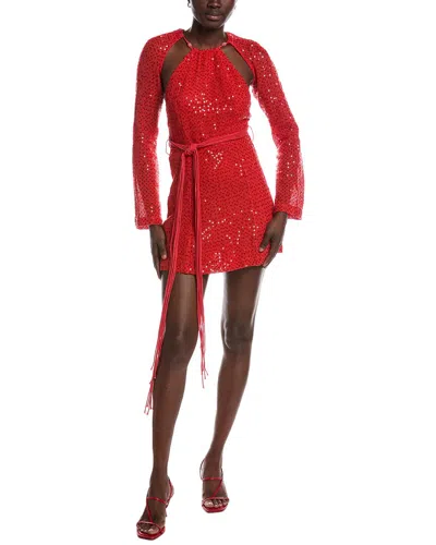 Sabina Musayev Greta Dress In Red