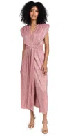 Sabina Musayev Harvey Dress In Antique Rose
