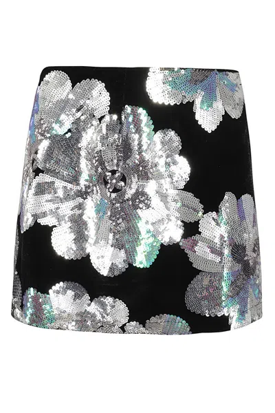 Sabina Musayev Isolda Mini Skirt In Black