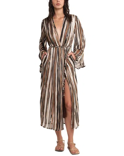 Sabina Musayev Kala Dress In Brown